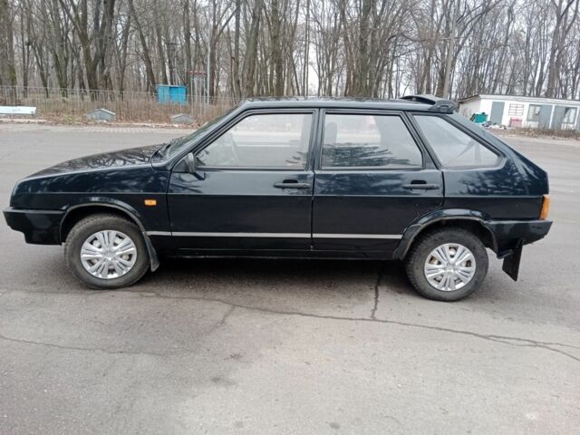 Синий ВАЗ 2109, объемом двигателя 1 л и пробегом 230 тыс. км за 1550 $, фото 4 на Automoto.ua