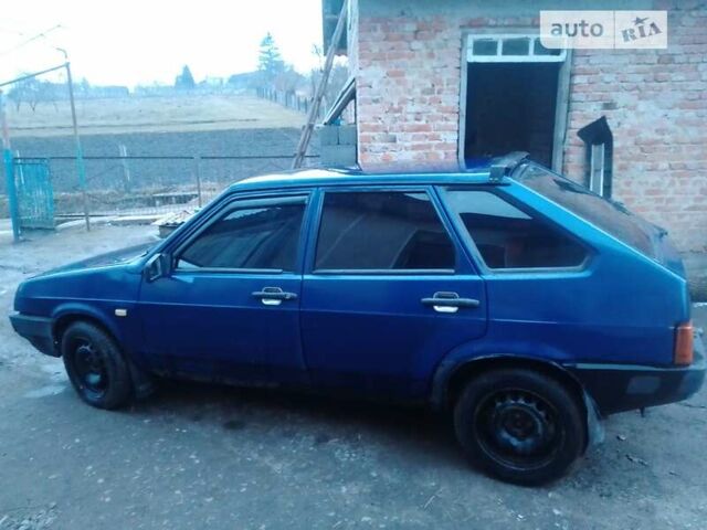 Синий ВАЗ 2109, объемом двигателя 1.5 л и пробегом 226 тыс. км за 1300 $, фото 6 на Automoto.ua