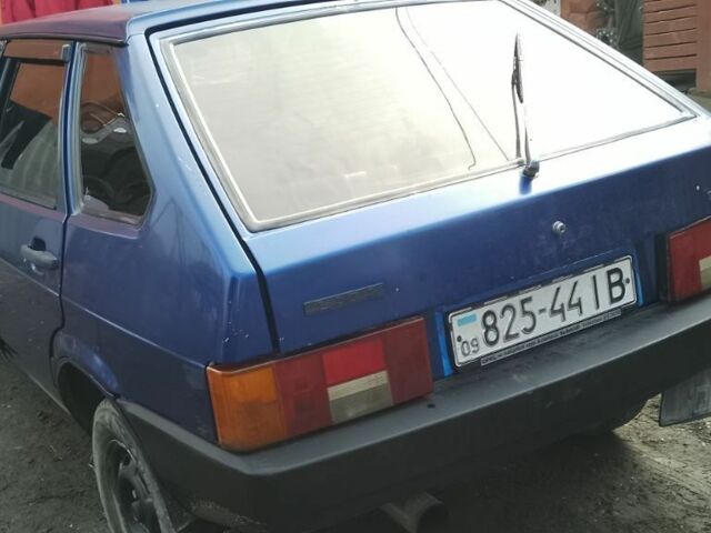 Синій ВАЗ 2109, об'ємом двигуна 1.3 л та пробігом 100 тис. км за 650 $, фото 4 на Automoto.ua
