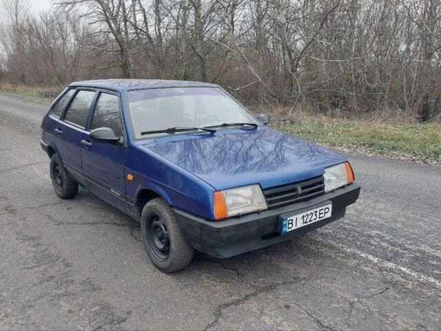 Синий ВАЗ 2109, объемом двигателя 1.5 л и пробегом 236 тыс. км за 1550 $, фото 10 на Automoto.ua