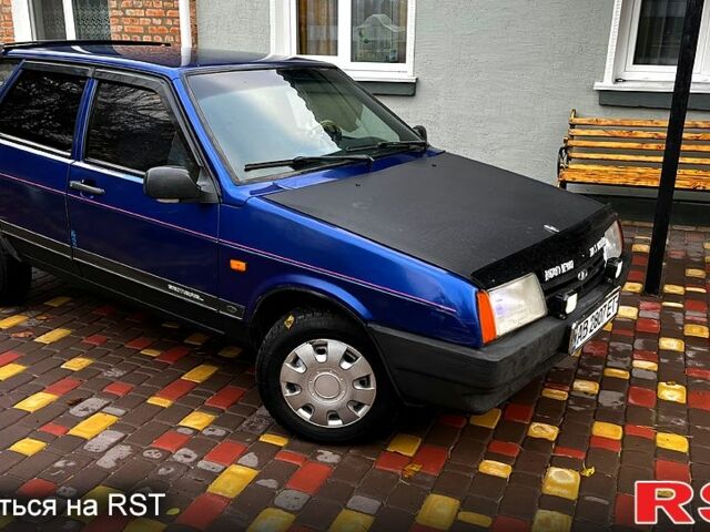Синий ВАЗ 2109, объемом двигателя 1.5 л и пробегом 99 тыс. км за 1250 $, фото 1 на Automoto.ua