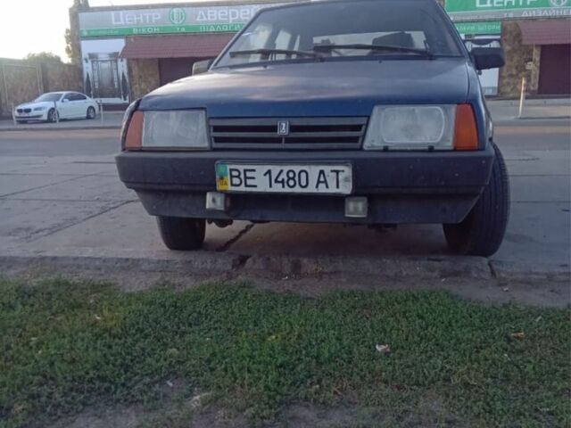 Синий ВАЗ 2109, объемом двигателя 1.5 л и пробегом 100 тыс. км за 1000 $, фото 5 на Automoto.ua