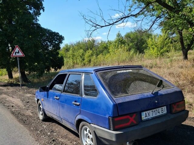 Синий ВАЗ 2109, объемом двигателя 1.5 л и пробегом 100 тыс. км за 1188 $, фото 2 на Automoto.ua