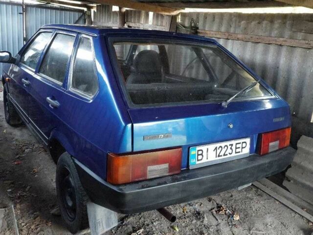 ВАЗ 2109 2004 в Пирятине на Automoto.ua Синий ВАЗ 2109, объемом двигателя 1.5 л и пробегом 236 тыс. км за 1600 $, фото 9 на Automoto.ua