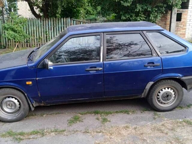 Синий ВАЗ 2109, объемом двигателя 1.5 л и пробегом 220 тыс. км за 1500 $, фото 4 на Automoto.ua