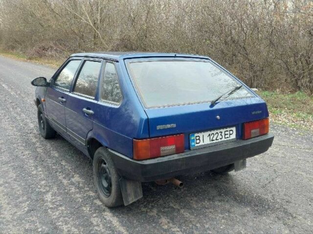 ВАЗ 2109 2004 в Пирятине на Automoto.ua Синий ВАЗ 2109, объемом двигателя 1.5 л и пробегом 236 тыс. км за 1600 $, фото 5 на Automoto.ua