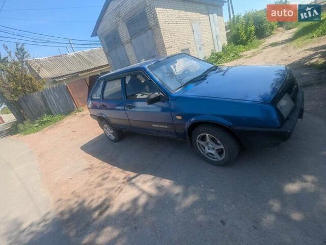 Синий ВАЗ 2109, объемом двигателя 1.5 л и пробегом 174 тыс. км за 1600 $, фото 5 на Automoto.ua