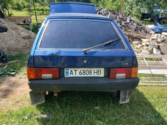 ВАЗ 2109 2004 в Надворной на Automoto.ua Синий ВАЗ 2109, объемом двигателя 1.5 л и пробегом 80 тыс. км за 1100 $, фото 3 на Automoto.ua