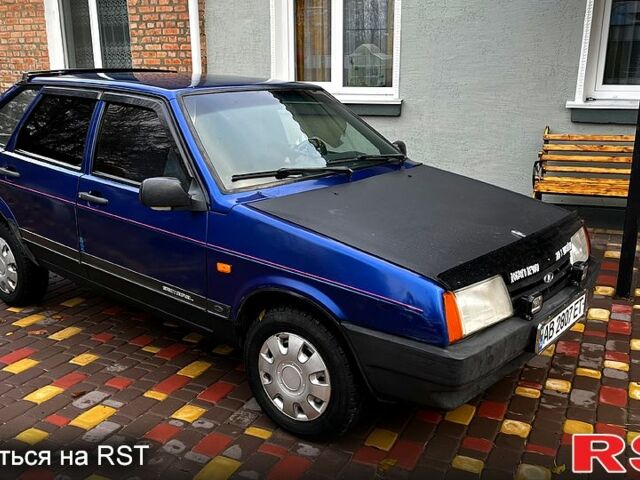 Синий ВАЗ 2109, объемом двигателя 1.5 л и пробегом 99 тыс. км за 1250 $, фото 6 на Automoto.ua