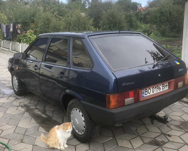Синий ВАЗ 2109, объемом двигателя 1.5 л и пробегом 150 тыс. км за 1450 $, фото 1 на Automoto.ua