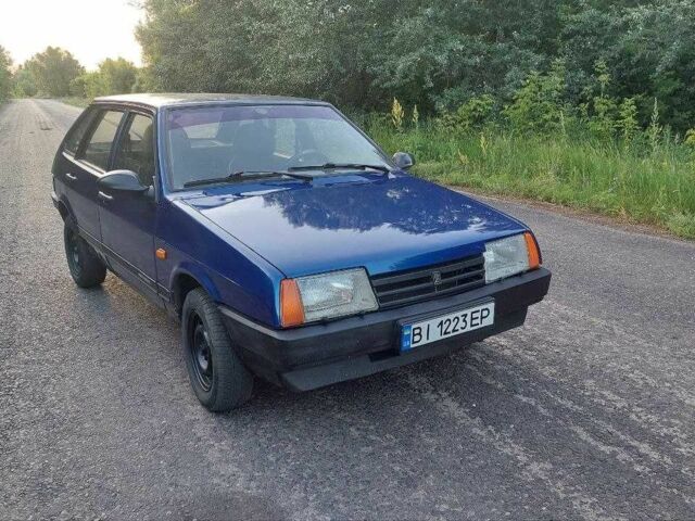 Синий ВАЗ 2109, объемом двигателя 1.5 л и пробегом 235 тыс. км за 1650 $, фото 1 на Automoto.ua