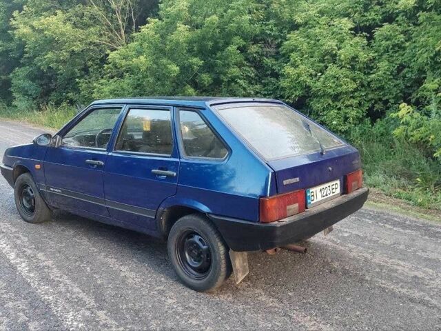 Синий ВАЗ 2109, объемом двигателя 1.5 л и пробегом 235 тыс. км за 1650 $, фото 4 на Automoto.ua