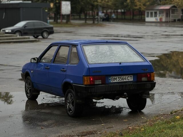 Синий ВАЗ 2109, объемом двигателя 1.5 л и пробегом 254 тыс. км за 967 $, фото 2 на Automoto.ua