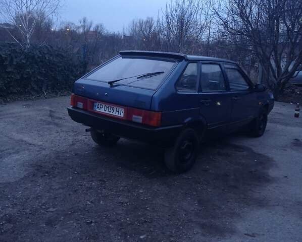 Синий ВАЗ 2109, объемом двигателя 1.5 л и пробегом 100 тыс. км за 1200 $, фото 2 на Automoto.ua