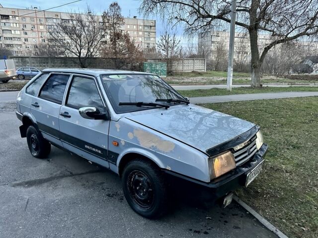 Синий ВАЗ 2109, объемом двигателя 1.5 л и пробегом 150 тыс. км за 840 $, фото 1 на Automoto.ua