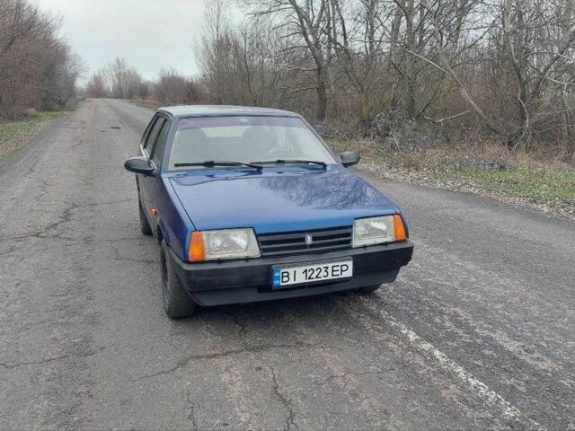 Синий ВАЗ 2109, объемом двигателя 1.5 л и пробегом 236 тыс. км за 1550 $, фото 11 на Automoto.ua