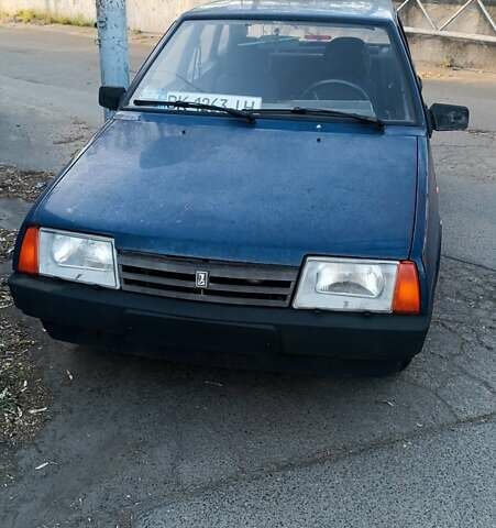 Синий ВАЗ 2109, объемом двигателя 1.5 л и пробегом 130 тыс. км за 1500 $, фото 1 на Automoto.ua