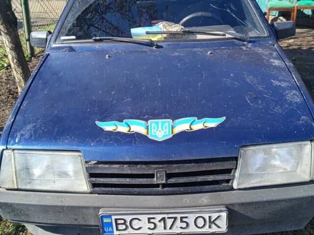 Синий ВАЗ 2109, объемом двигателя 1.5 л и пробегом 111 тыс. км за 505 $, фото 3 на Automoto.ua