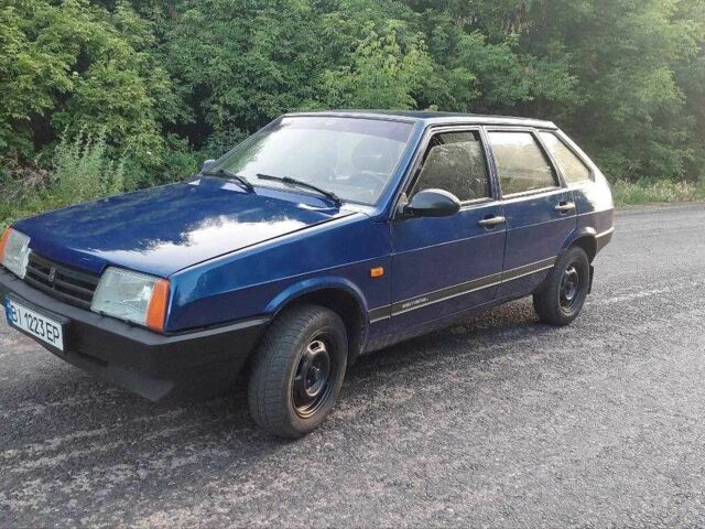 Синий ВАЗ 2109, объемом двигателя 1.5 л и пробегом 235 тыс. км за 1650 $, фото 6 на Automoto.ua