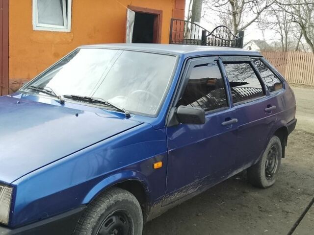 Синій ВАЗ 2109, об'ємом двигуна 1.3 л та пробігом 100 тис. км за 650 $, фото 2 на Automoto.ua