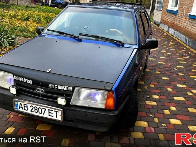 Синий ВАЗ 2109, объемом двигателя 1.5 л и пробегом 99 тыс. км за 1250 $, фото 7 на Automoto.ua