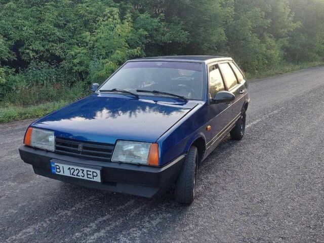 Синий ВАЗ 2109, объемом двигателя 1.5 л и пробегом 235 тыс. км за 1650 $, фото 7 на Automoto.ua