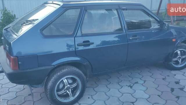 Синий ВАЗ 2109, объемом двигателя 1.5 л и пробегом 106 тыс. км за 1550 $, фото 2 на Automoto.ua