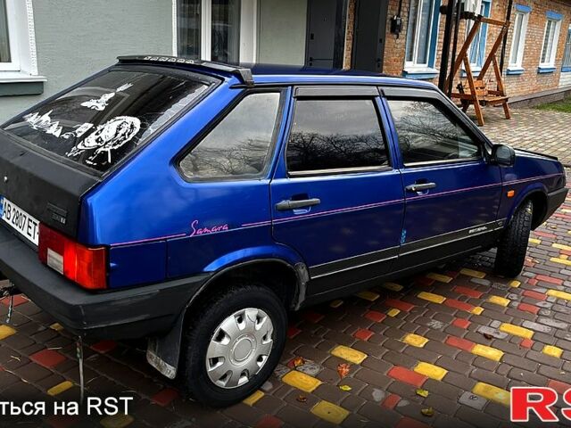 Синий ВАЗ 2109, объемом двигателя 1.5 л и пробегом 99 тыс. км за 1250 $, фото 4 на Automoto.ua