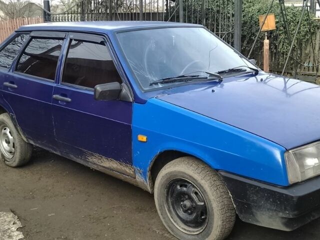 Синій ВАЗ 2109, об'ємом двигуна 1.3 л та пробігом 100 тис. км за 650 $, фото 3 на Automoto.ua