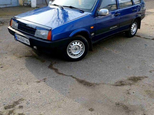 Синий ВАЗ 2109, объемом двигателя 1.5 л и пробегом 204 тыс. км за 1800 $, фото 1 на Automoto.ua