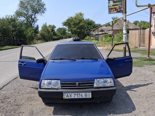 Синий ВАЗ 2109, объемом двигателя 1.5 л и пробегом 100 тыс. км за 1188 $, фото 7 на Automoto.ua