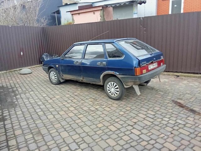 Синий ВАЗ 2109, объемом двигателя 2 л и пробегом 1000 тыс. км за 600 $, фото 2 на Automoto.ua