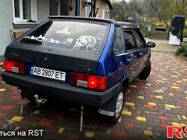 Синий ВАЗ 2109, объемом двигателя 1.5 л и пробегом 99 тыс. км за 1250 $, фото 2 на Automoto.ua