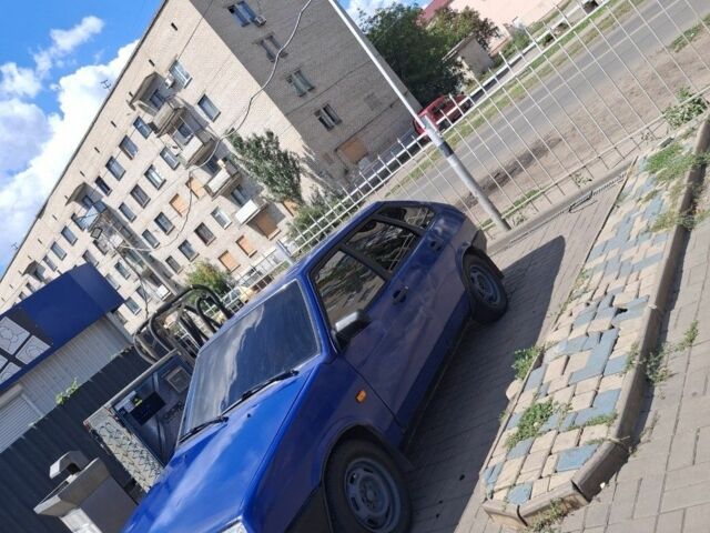 Синий ВАЗ 2109, объемом двигателя 1.5 л и пробегом 100 тыс. км за 1188 $, фото 1 на Automoto.ua