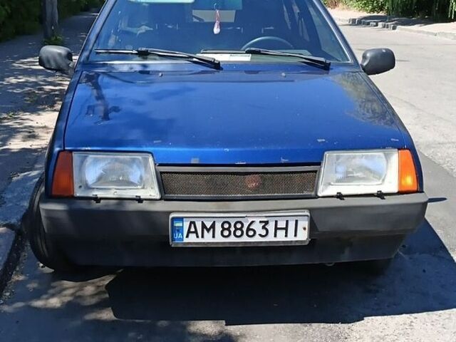 Синій ВАЗ 2109, об'ємом двигуна 1.5 л та пробігом 220 тис. км за 1150 $, фото 2 на Automoto.ua