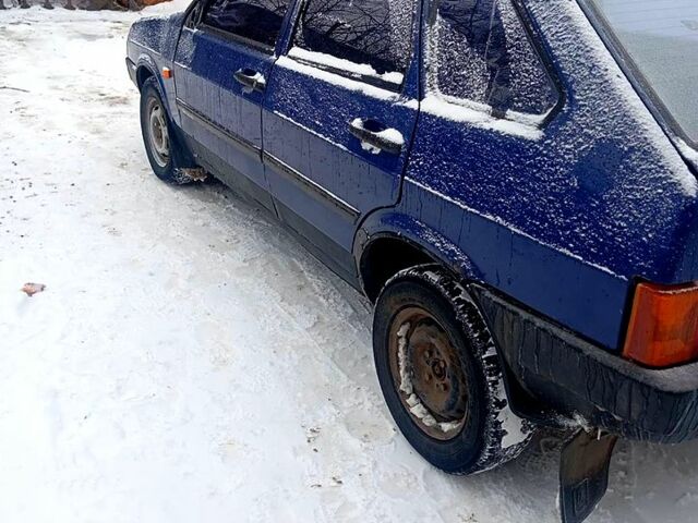 Синій ВАЗ 2109, об'ємом двигуна 1.5 л та пробігом 100 тис. км за 1250 $, фото 2 на Automoto.ua