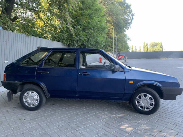 Синий ВАЗ 2109, объемом двигателя 1.5 л и пробегом 220 тыс. км за 1450 $, фото 6 на Automoto.ua