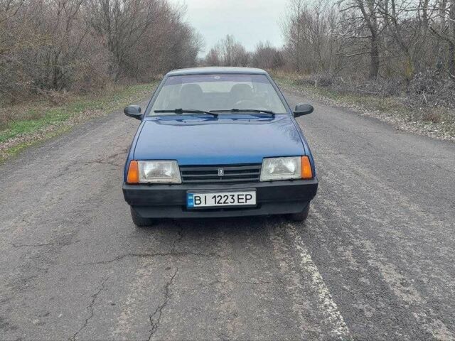 Синій ВАЗ 2109, об'ємом двигуна 1.5 л та пробігом 236 тис. км за 1550 $, фото 1 на Automoto.ua