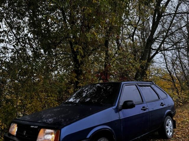 Синий ВАЗ 2109, объемом двигателя 1.5 л и пробегом 3 тыс. км за 1500 $, фото 1 на Automoto.ua