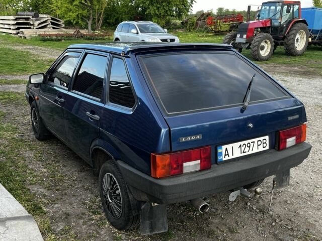 Синий ВАЗ 2109, объемом двигателя 1.5 л и пробегом 85 тыс. км за 1800 $, фото 1 на Automoto.ua
