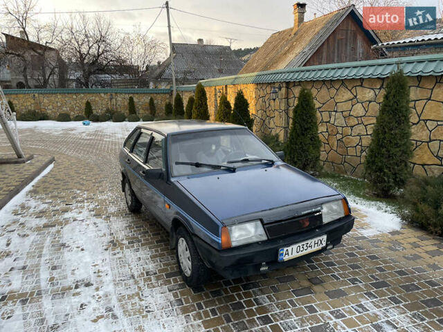 Синій ВАЗ 2109, об'ємом двигуна 1.5 л та пробігом 200 тис. км за 1050 $, фото 1 на Automoto.ua