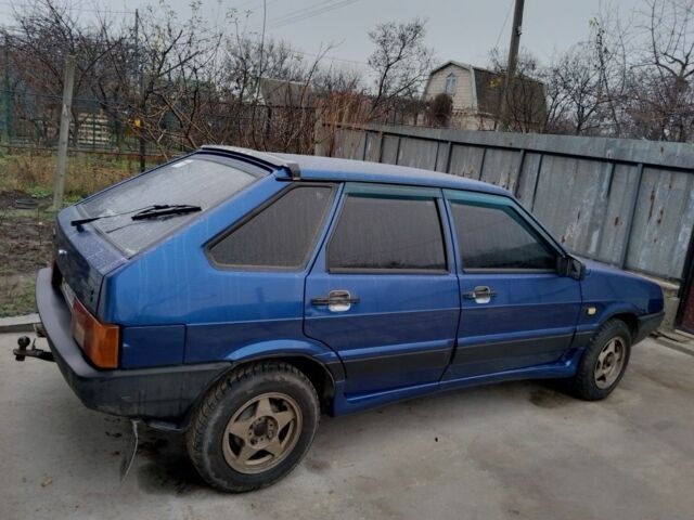 Синій ВАЗ 2109, об'ємом двигуна 1.5 л та пробігом 416 тис. км за 1424 $, фото 2 на Automoto.ua