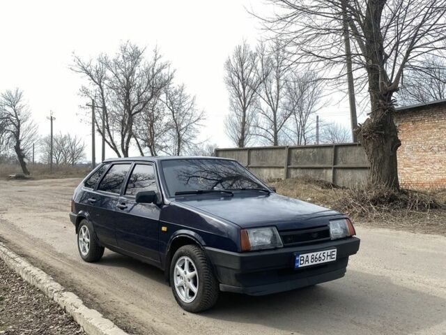 Синий ВАЗ 2109, объемом двигателя 1.5 л и пробегом 228 тыс. км за 1750 $, фото 1 на Automoto.ua