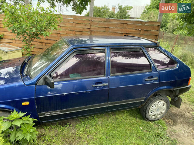 Синий ВАЗ 2109, объемом двигателя 1.5 л и пробегом 83 тыс. км за 1800 $, фото 13 на Automoto.ua