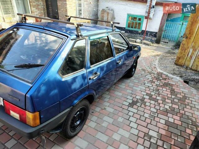 Синий ВАЗ 2109, объемом двигателя 1.5 л и пробегом 292 тыс. км за 1500 $, фото 10 на Automoto.ua
