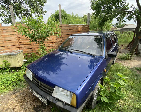 Синий ВАЗ 2109, объемом двигателя 1.5 л и пробегом 83 тыс. км за 1800 $, фото 3 на Automoto.ua