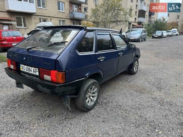 Синий ВАЗ 2109, объемом двигателя 1.5 л и пробегом 160 тыс. км за 950 $, фото 3 на Automoto.ua