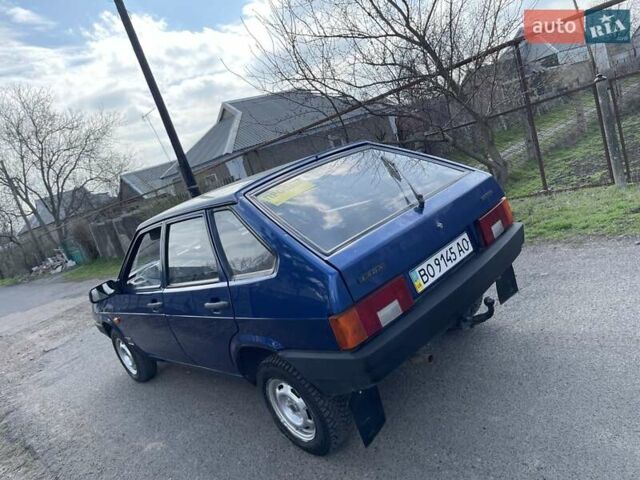 Синий ВАЗ 2109, объемом двигателя 1.5 л и пробегом 140 тыс. км за 1799 $, фото 1 на Automoto.ua