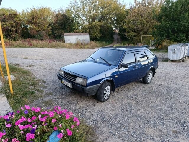 Синий ВАЗ 2109, объемом двигателя 1.5 л и пробегом 180 тыс. км за 1200 $, фото 1 на Automoto.ua