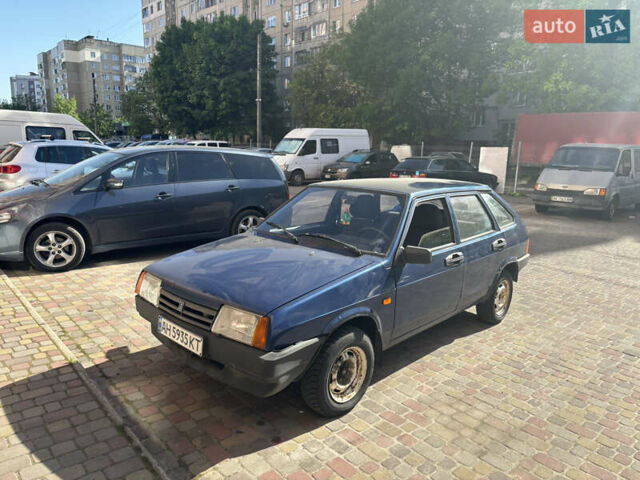 Синий ВАЗ 2109, объемом двигателя 1.5 л и пробегом 118 тыс. км за 1800 $, фото 7 на Automoto.ua